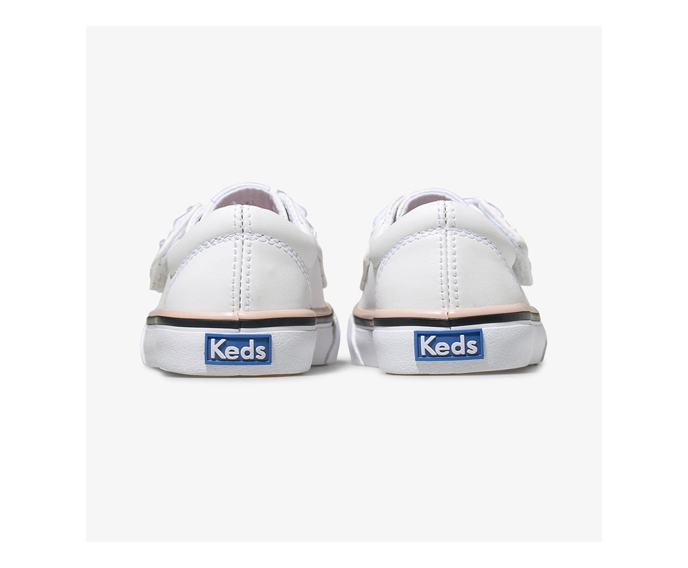 Tenis Keds Niña Blancos - Jump Kick Jr. - 4586-SYKTW